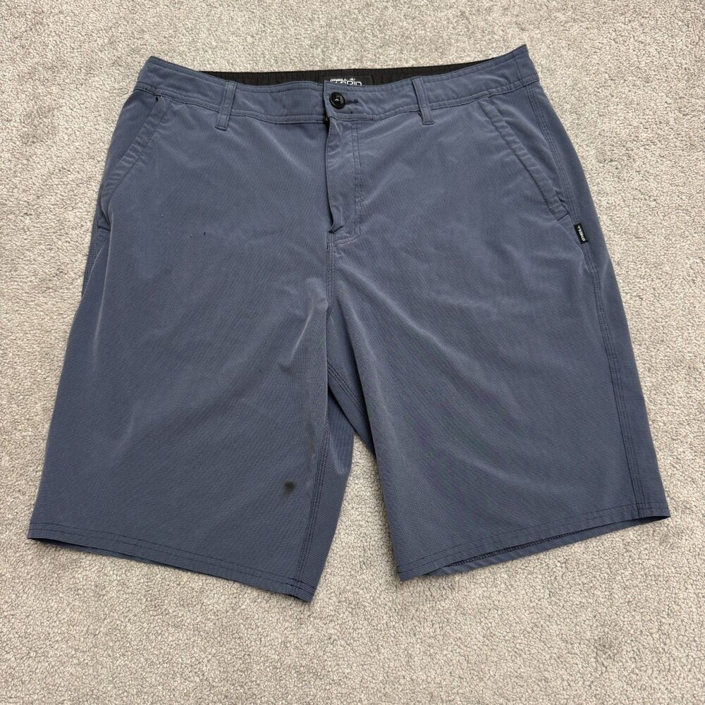 O'Neill Stretch Hybrid Walkshorts Board Shorts Mens 36 Blue Surf Swim Trunks